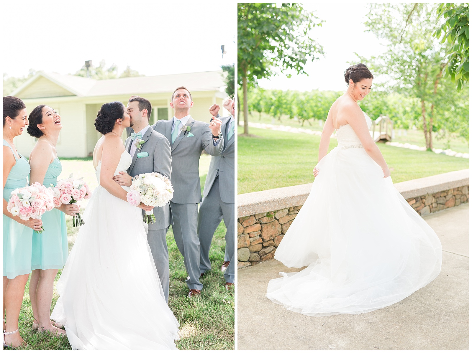 Andrew Michelle Wedding At Morais Vineyards The Tuckers Photography