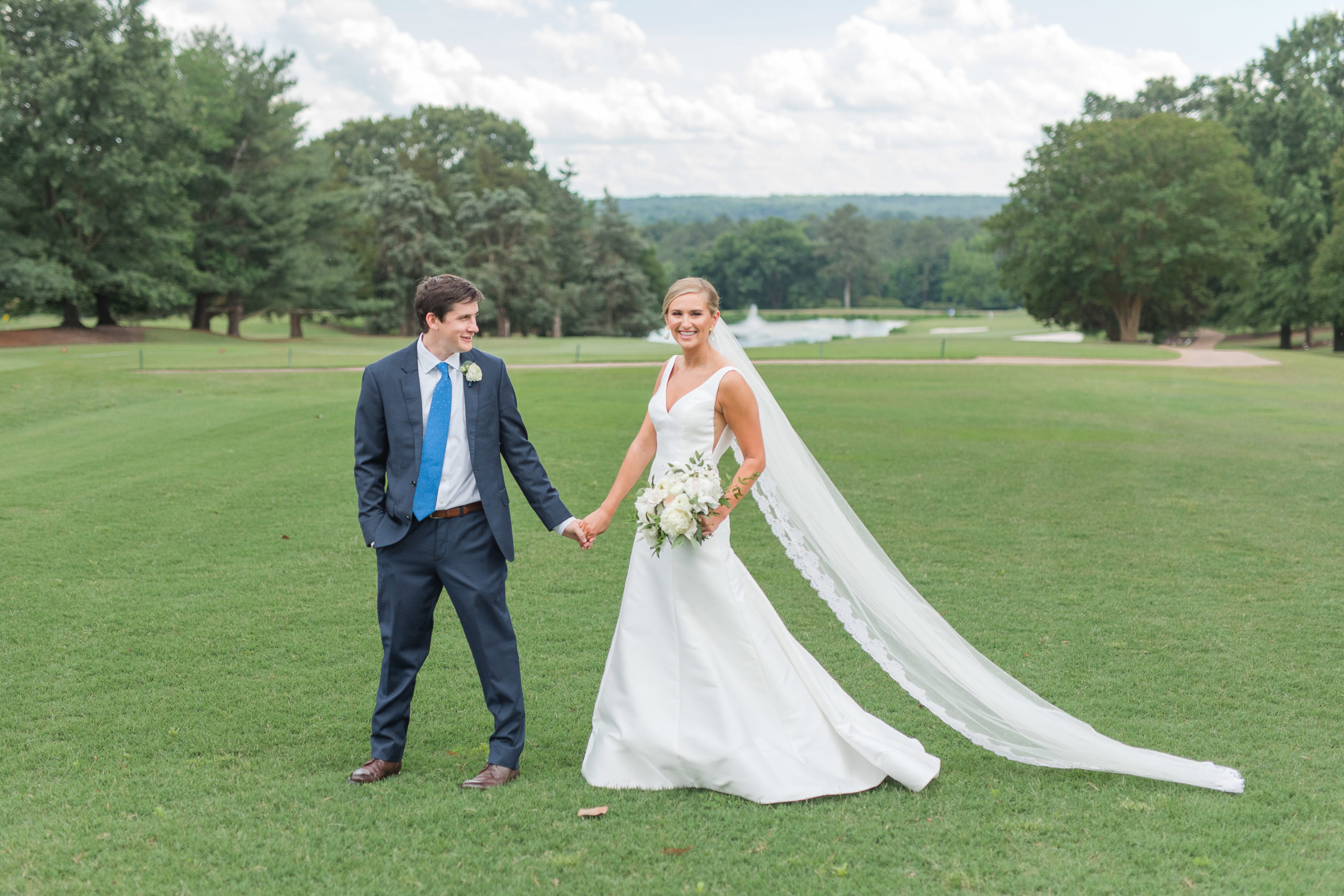 late spring wedding at the country club of virginia